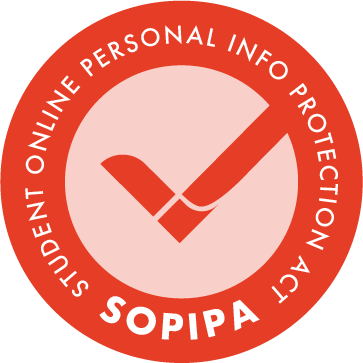 Distintivo de conformidade SOPIPA (Lei para a Protecção da Informação Pessoal Online dos Estudantes)