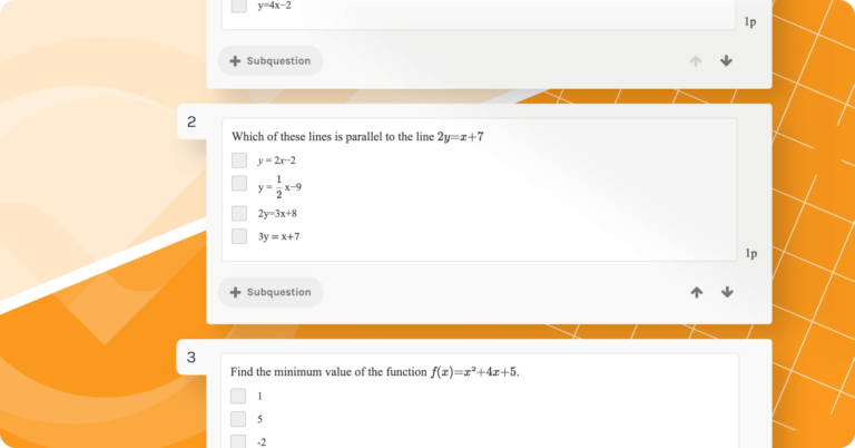 Post thumbnail displaying exam questions