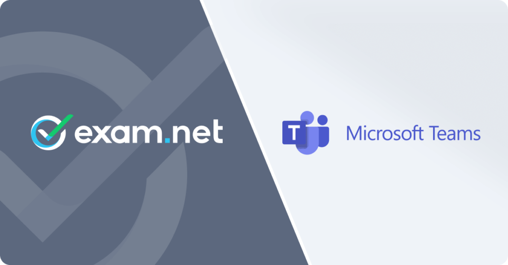 Exam.net integrerar med Microsoft Teams for Education Exam.net