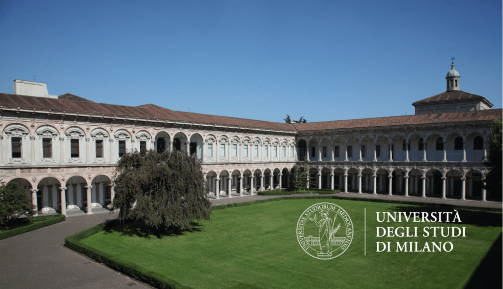 University of Milan Photograph with logotype