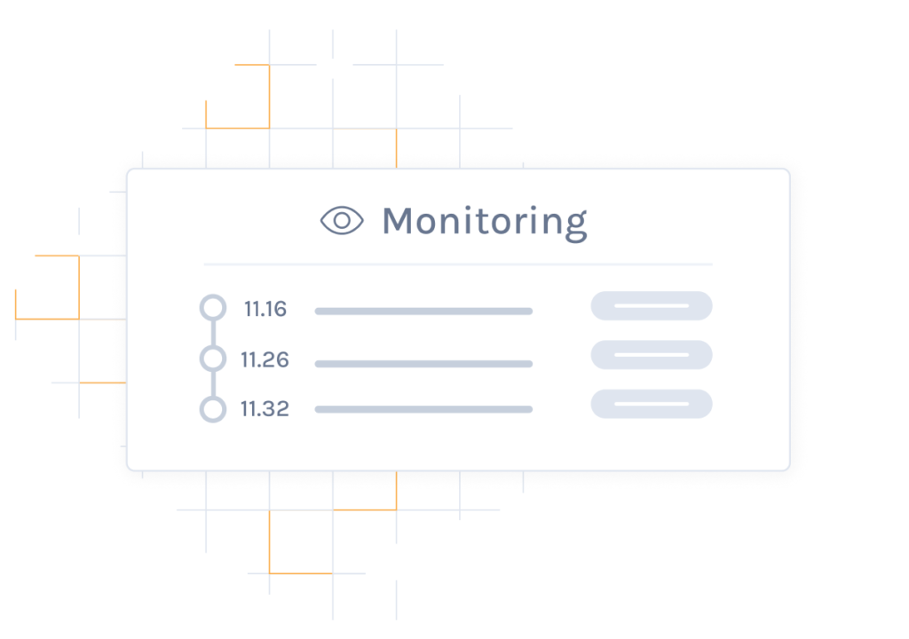 Illustration of monitoring an exam on Exam.net